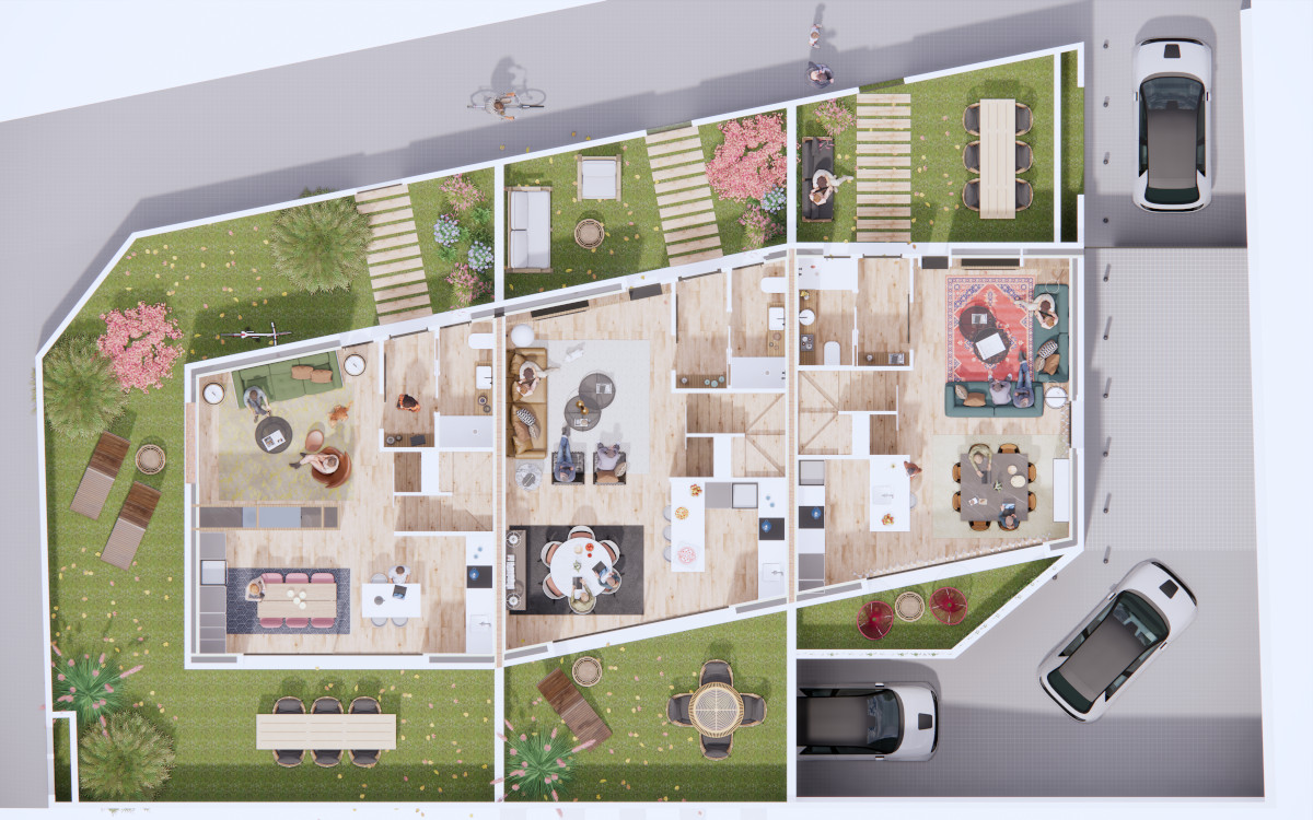 Plano Aéreo Viviendas